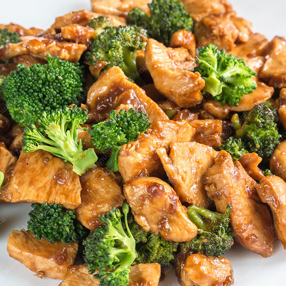 Teriyaki chicken stir fry with broccoli at Wok Wok, a Chinese Restaurant in Milford